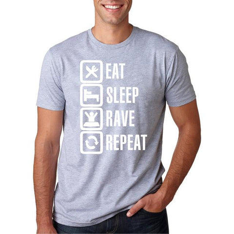 EAT, SLEEP, RAVE, REPEAT TEE