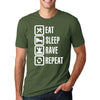 Image of EAT, SLEEP, RAVE, REPEAT TEE