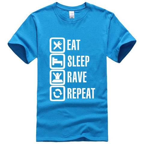 EAT, SLEEP, RAVE, REPEAT TEE