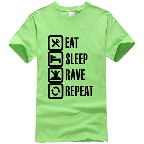 EAT, SLEEP, RAVE, REPEAT TEE