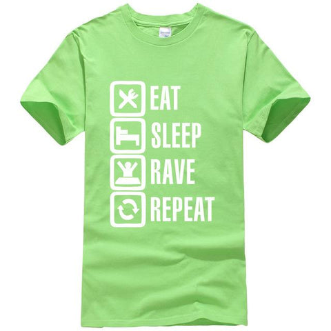 EAT, SLEEP, RAVE, REPEAT TEE