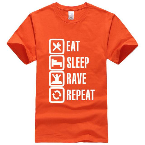 EAT, SLEEP, RAVE, REPEAT TEE