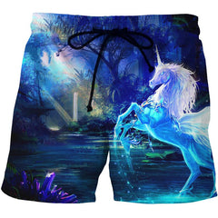 VIBRANT UNICORN SHORTS