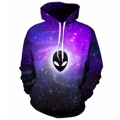 GALAXY ALIEN HOODIE