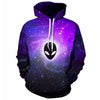 Image of GALAXY ALIEN HOODIE