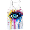 Image of 3D COLORFUL EYE TANK