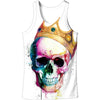 Image of 3D SKULL CROWN TANK