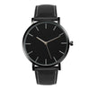 Image of Unisex Black Quartz Watch