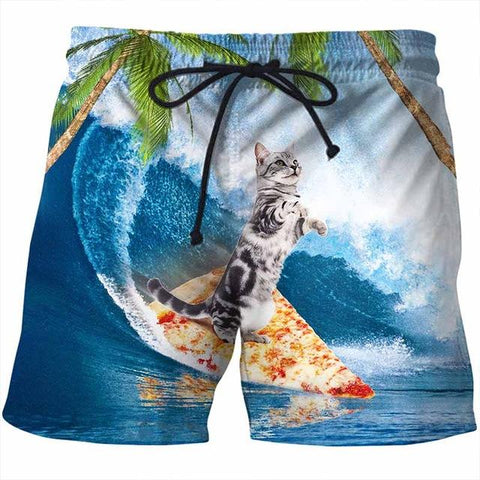 SURFER CAT SHORTS