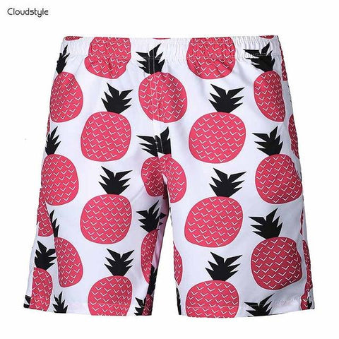 Red Pineapple Shorts