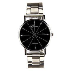 Men Contracted Steel Band Watch