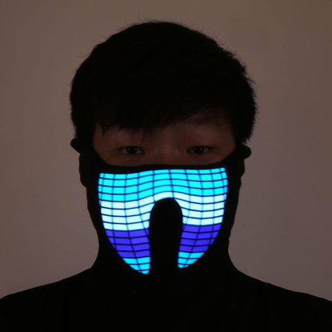 LED GLOWING RAVE MASKS