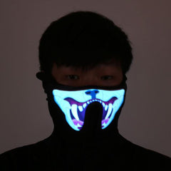 LED GLOWING RAVE MASKS