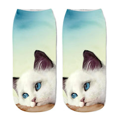 Funny 3D Cat Socks