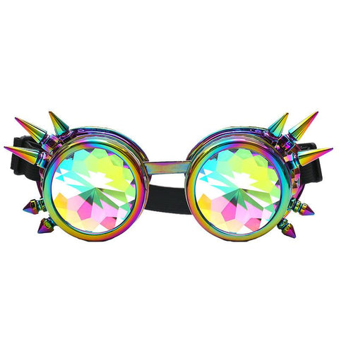 Kaleidoscope Diffracted Rave Glasses