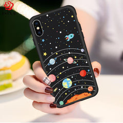 Space Cartoon iPhone X Case