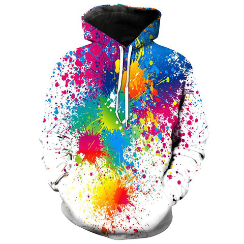 PAINT SPOT UNISEX HOODIE