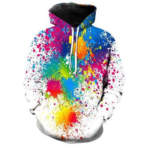 PAINT SPOT UNISEX HOODIE