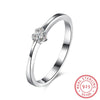 Image of 925 Sterling Silver Ring W/ Heart