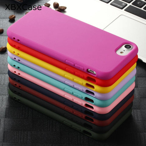 Soft Frosted Matte iPhone Cases