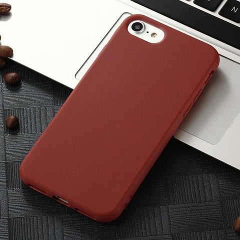 Soft Frosted Matte iPhone Cases