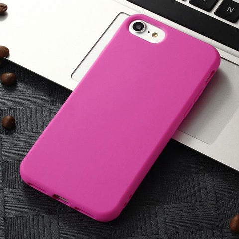 Soft Frosted Matte iPhone Cases