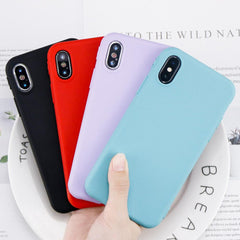 Matte Color iPhone Cases