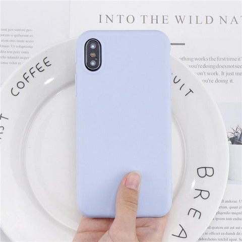 Matte Color iPhone Cases