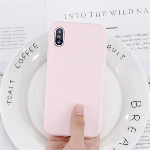 Matte Color iPhone Cases