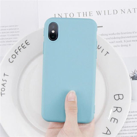 Matte Color iPhone Cases