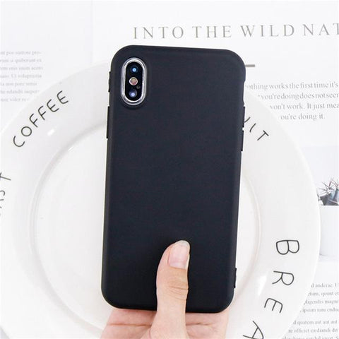 Matte Color iPhone Cases