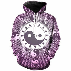 YING YANG 3D HOODIE