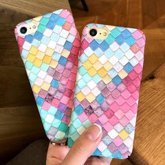 Blue Scale iPhone Case