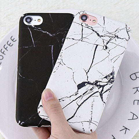 Hard Marble V2 iPhone Case