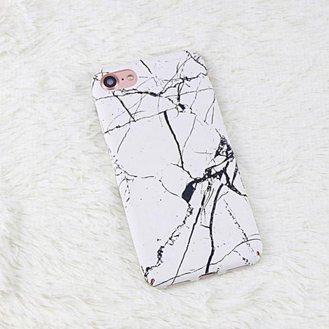 Hard Marble V2 iPhone Case